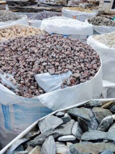 Красная галька Галька красный Принц